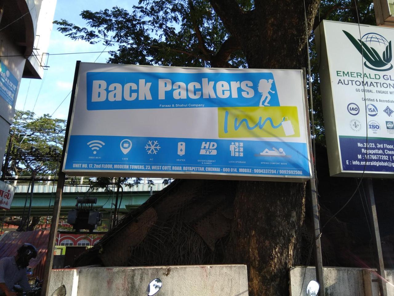 Backpackers Inn Chennai Eksteriør bilde